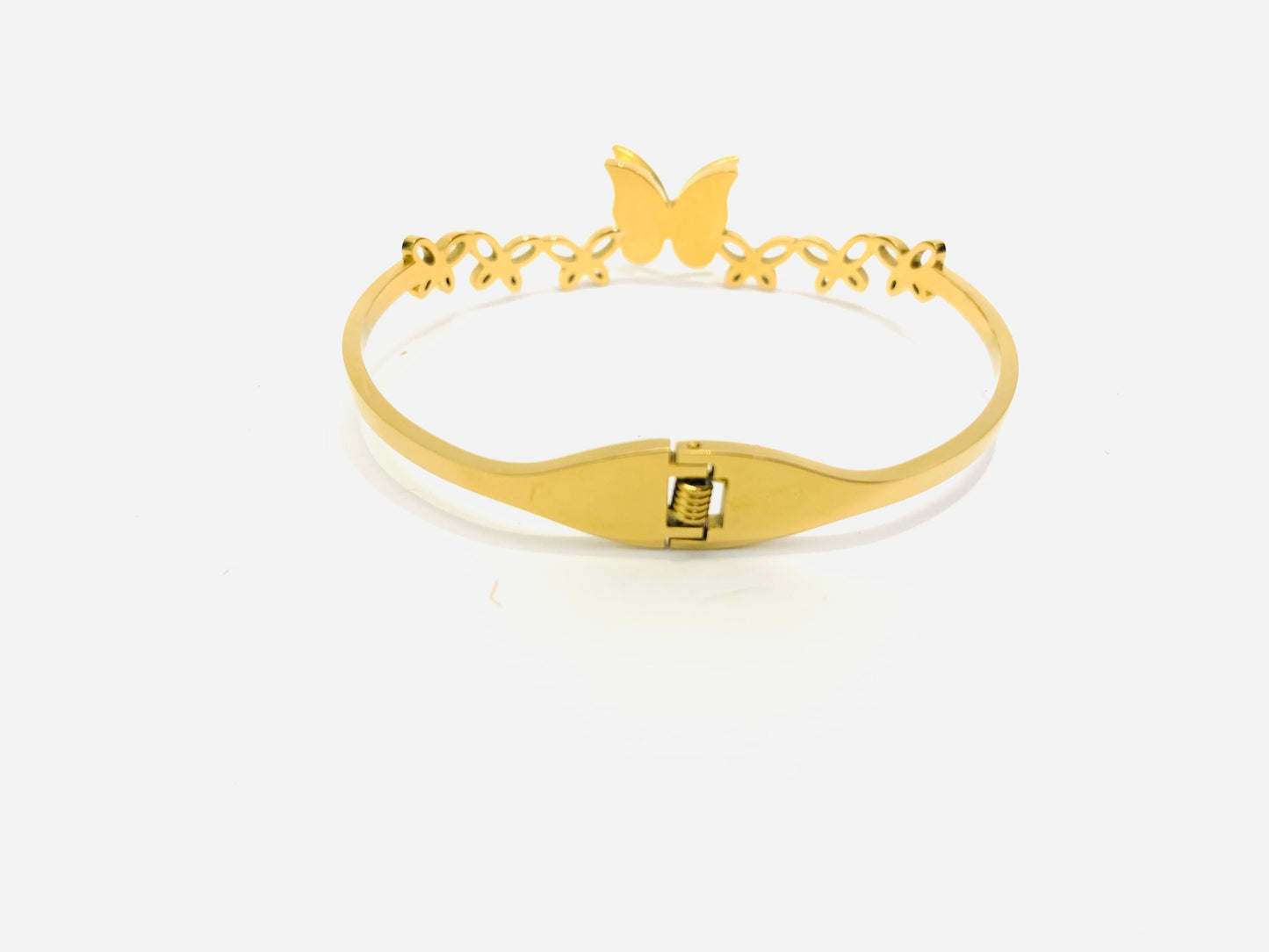 Graceful Flight Butterfly Bracelet - Stainless Steel