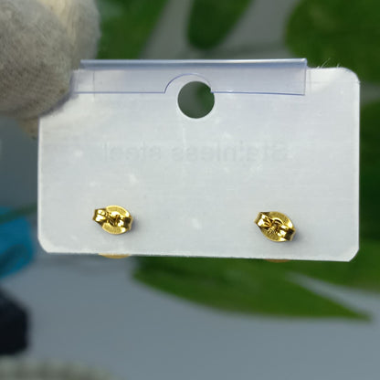 Tarnish-Free Stainless Steel Ribbon Earrings